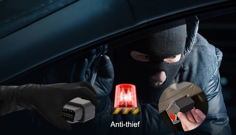 obd gps localizador alarme desconexão anti ladrão