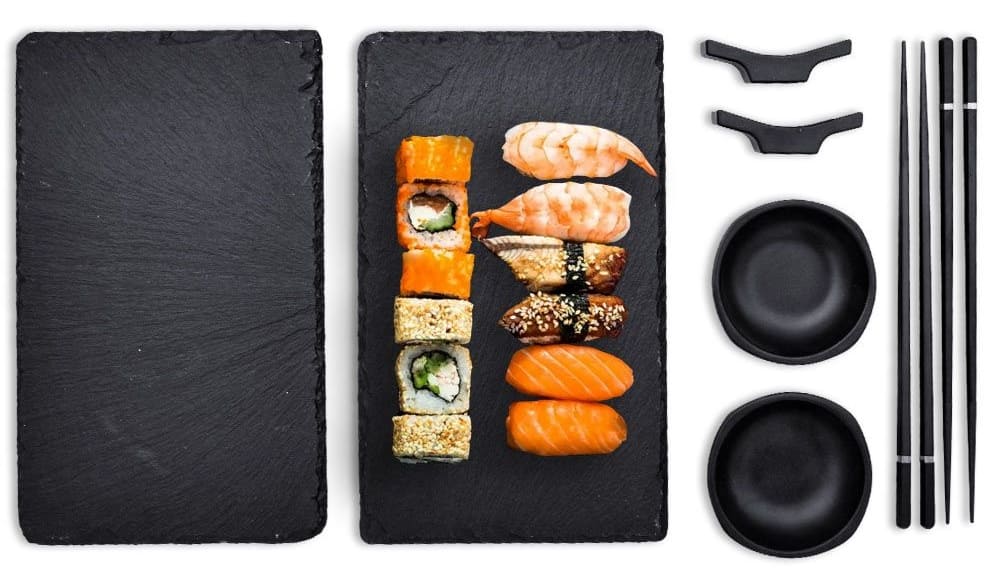 kit de serviço de sushi para fazer para 2 pessoas