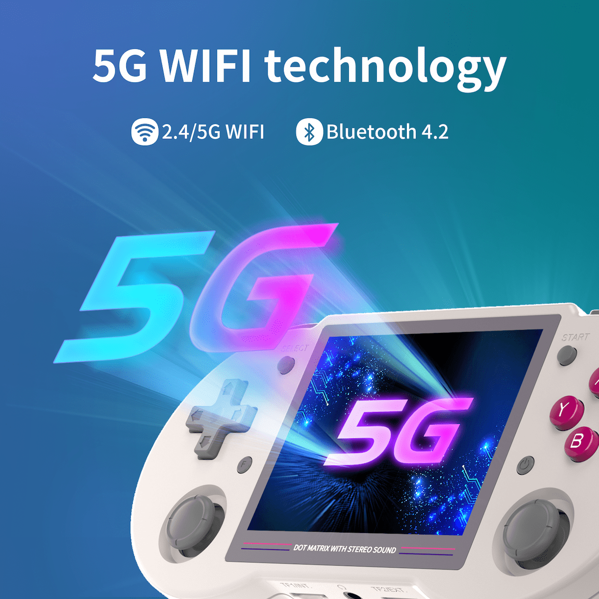 consola de jogos wifi 5g portátil para crianças bolso