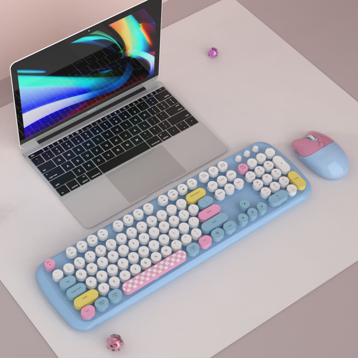 Teclado e mouse sem fio